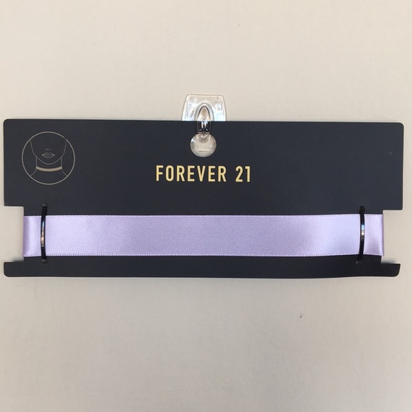Forever 21 Jewelry - Forever 21 Purple Choker Necklace
